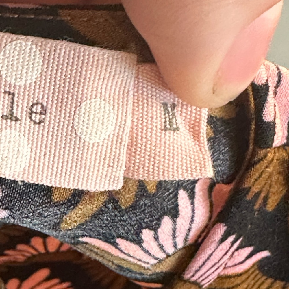 Traffic People Pink and Brown Patterned Maxi Dress - Picture 9 of 9